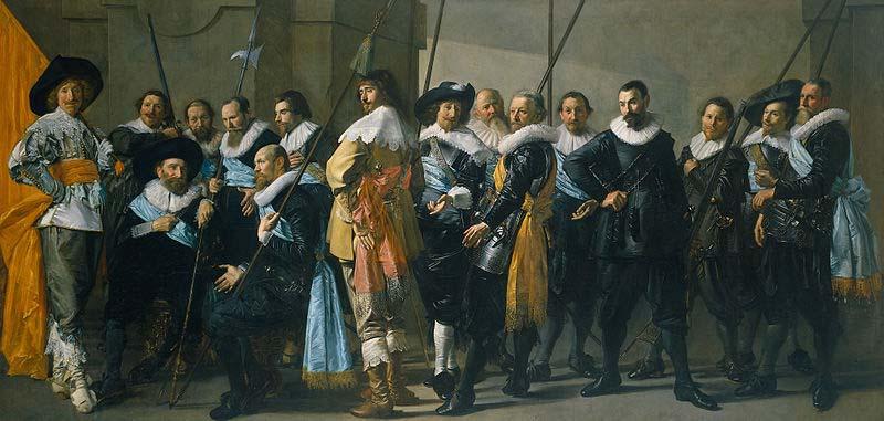 Frans Hals The company of Captain Reinier Reael and Lieutenant Cornelis Michielsz China oil painting art